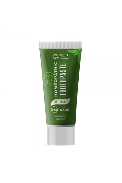 Wooden Spoon Pastă de dinți homeopatică îngrijire 360° lingură de lemn 75 ml