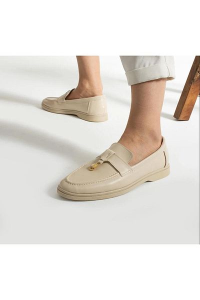 CERCİBAZAAR Colorful Women's Loafer Shoes – Comfortable and Stylish Casual Style