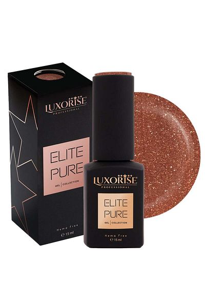LUXORISE Oja semipermanentă Hema Free LUXORISE ELITE PURE - Regal Rosewood, 15ml