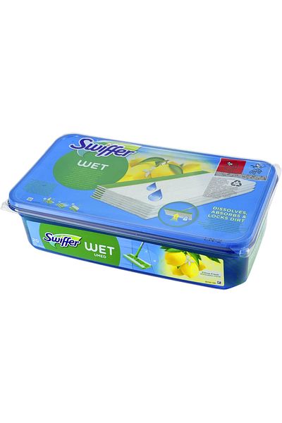 Swiffer Șervețele umede cu lavetă pentru mop, 20 buc.