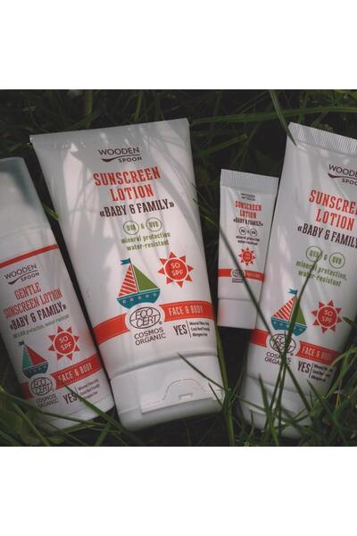 Wooden Spoon Sunscreen body lotion in a tube Baby & Family SPF 50 WoodenSpoon 150ml