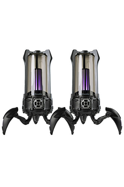 Gravastar Supernova 25W Bluetooth Hoparlör, 2 Adet, Matt Black