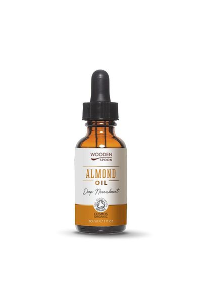 Wooden Spoon Ulei de migdale Lingură de lemn 30 ml