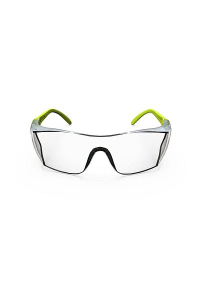 Baymax S-400 Standard Transparent Protective Work Glasses (12 Pieces) - 1 Box