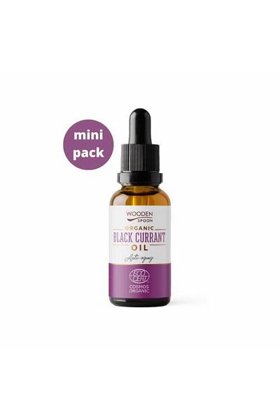 Wooden Spoon Ulei de coacăze negre Lingură de lemn 10 ml
