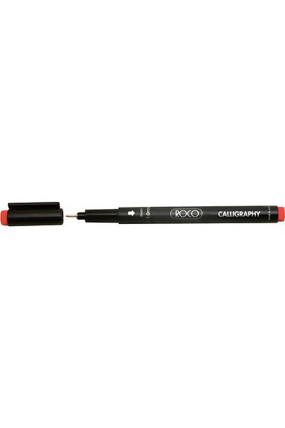 Roco Calligraphy Pen Chisel 1mm Red