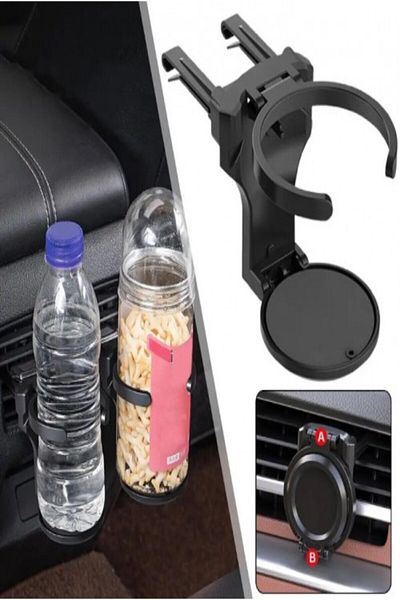 safestore Foldable Torpedo Car Cup Bottle Holder Drink Holder Cup Holder Vehicle Accessory