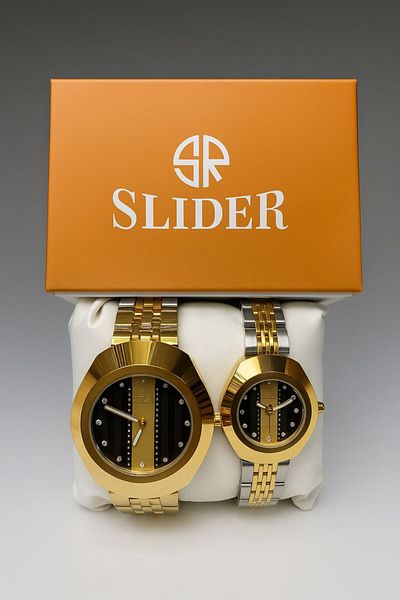 essentialneedsforall 𝗦𝗟𝗜𝗗𝗘𝗥 PREMIUM HIS & HERS WATCHES 100% QUALITY
