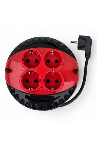 COBI SMART® Retractable extension cord 4 sockets, 5 m, elegant cable - COBI SMART®