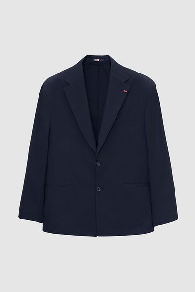 Twn Relaxed Navy Blue Suit