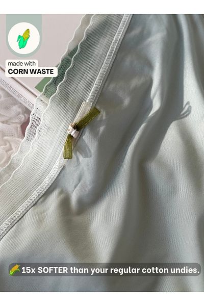 Intimate Queen Layela Corn Bae – Barely-there Wellness Hiphuggers | Breathable, Sweat-safe & Gentle