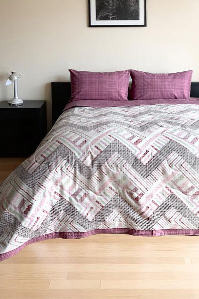 Alla Turca Single Summer Sleeping Set |   Flat Sheet |   Nova Dusty Rose