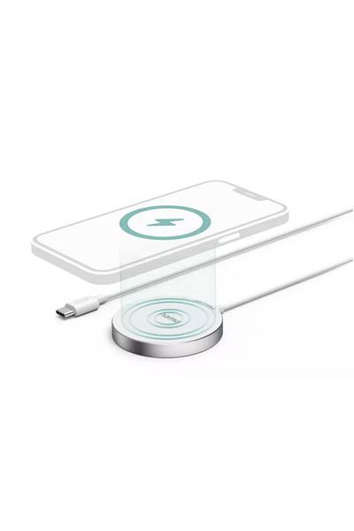 Hama Hama MagCharge FC15 Wireless Charger, 15 W (White)