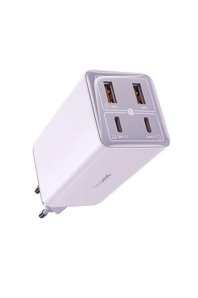 Baseus Baseus P10162705532-00 GaN6 Pro USB-C Cable Charger, 100W, 3.25A, 2 x USB-A