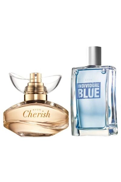 AVON Set Apa de parfum Cherish si Apa de toaleta Individual Blue