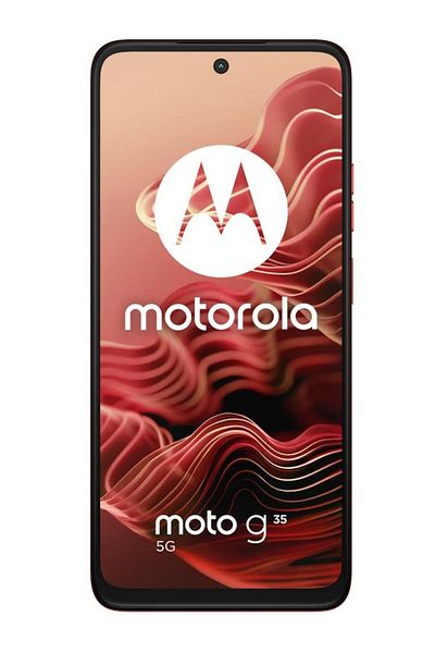 Motorola Moto G35 5G Smartphone, Unisoc T760, 6.72" IPS, 4GB RAM, 128GB, 5000mAh, Red