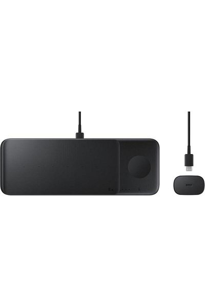Samsung Samsung EP-P6300TBEGEU 3-in-1 Wireless Charger, Fast charging, 9/7.5/3.5 W (Black)