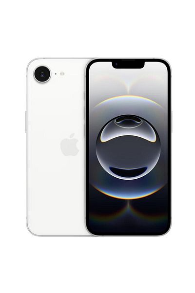 Apple iPhone 16e 256GB - Super Retina OLED, 48MP Camera, 5G, White