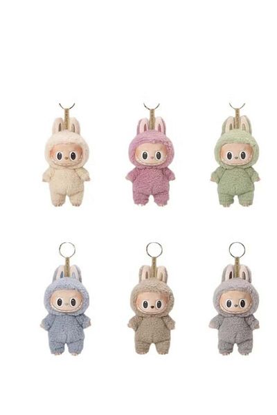 LABUBU Labubu Vinyl Face Doll Pendant Plush Toy Random Color (1Pc)