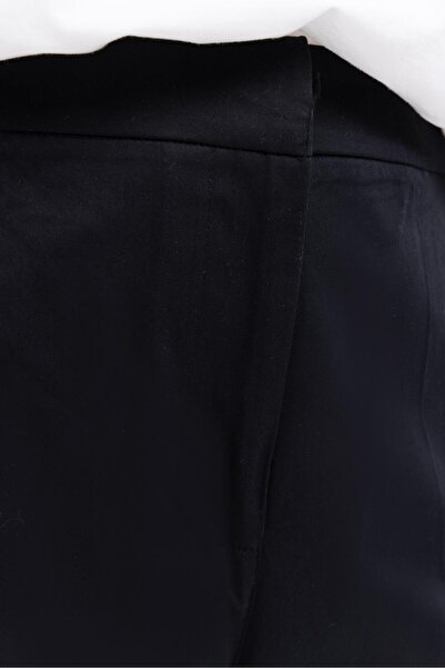 ALLDAY Μαύρο-μέση ελαστικό μεγάλο μέγεθος Lycra Carrot Pants