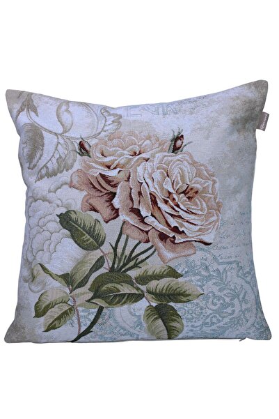 Believe إيبرار جاكارلي مطرزة جدارية مزخرفة بالورود كيرلينت 45*45