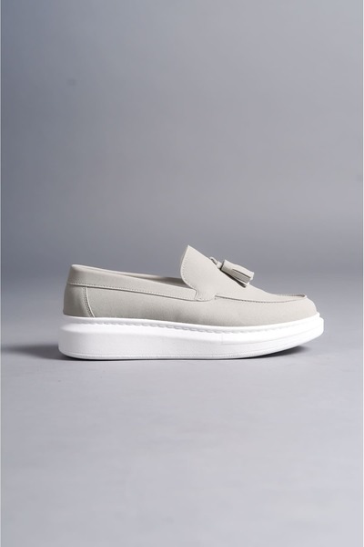 EBRUS TREND Et154 Blaze Laceless Tassel Suede Men's Casual Sports Classic Shoes Bt - Gray