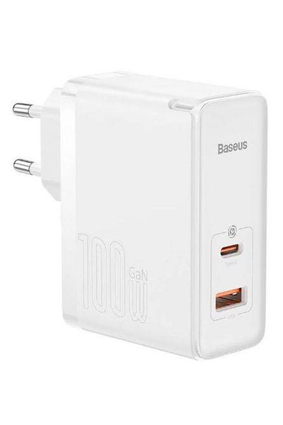 Baseus Incarcator Retea Baseus GaN5 Pro CCGP090202, Quick Charge, 100W, cablu 1m, 1 X USB