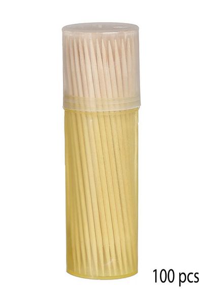 Five Simply Smart Disposable Bamboo Toothpicks Set