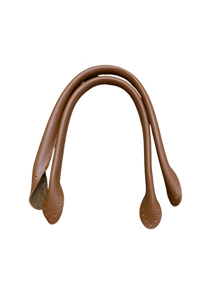 EleganTShoP Dikmeli Pelikan Boru Deri Çanta Sapı 45 cm BR45