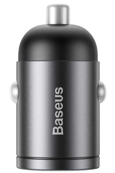 Baseus Φορτιστής αυτοκινήτου Baseus Tiny Star Mini VCHX-A0G, γρήγορης φόρτισης, θύρα USB (γκρι)