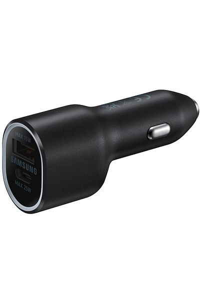Samsung Samsung Car Charger EP-L4020NBEGEU, 2 x USB, Fast Charging 40W (Black)