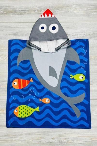 MODANINO Prosop Poncho pentru baieti (Plaja+Piscina+Baie) 12258