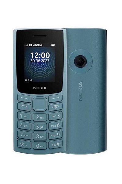 Nokia 110 (2023) Dual SIM Mobile Phone in Blue - Long Battery & FM Radio