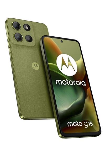 Motorola Moto G15 Smartphone, Helio G81 Extreme, 8GB RAM, 256GB, 6.72" IPS LCD, Green