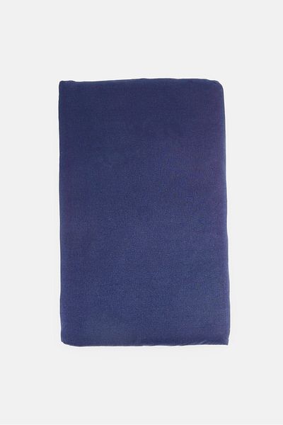 U.S. Polo Assn. 6 Pieces Queen Plain Flat Sheet With Pillow Case Set, Navy