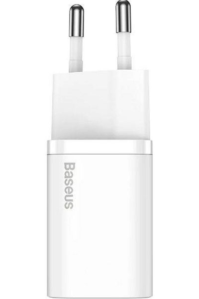 Baseus Baseus Super Si CCSUP-B02 USB Power Adapter, 20W, 1 X USB Type-C (White)