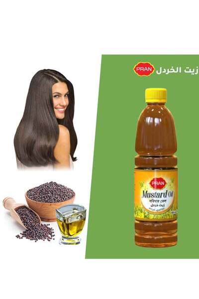 pran زجاجة زيت الخردل 400 مل