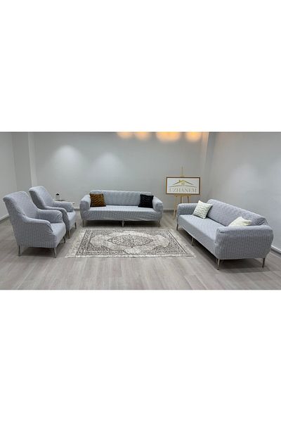 uzhanem 3 3 1 1 Stretch Elastic Flexible Washable Jacquard Sofa Cover Set Sofa Cover