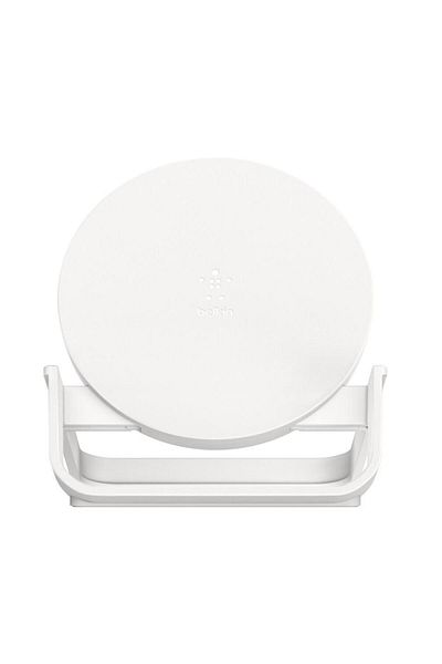 Belkin Incarcator Wireless Belkin BOOST CHARGE WIB001vfWH, Wireless, Stand, 10W (Alb)