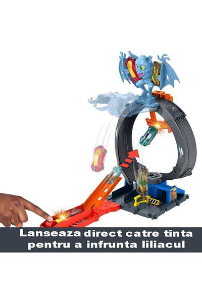 mattel Playset Hot Wheels City, Bat Loop Attack