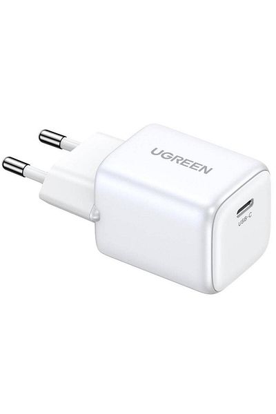 Ugreen UGREEN CD319 Wall Charger, 30W, 3A, 1 x USB-C, White