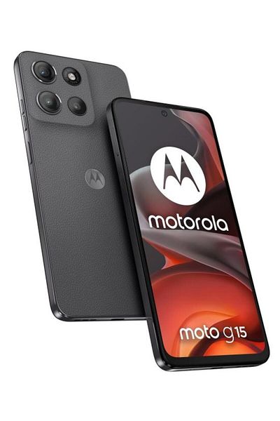 Motorola Moto G15 Smartphone, Helio G81, 8GB+128GB, 6.72" IPS, Dual SIM - Grey