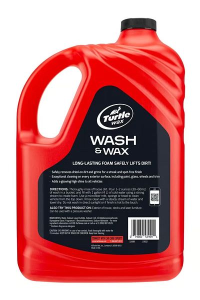 Turtle Wax Concentrated Car Wash Blue 2.95 Liter