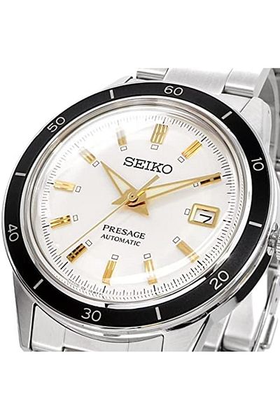 Seiko Presage White Dial Automatic Watch For Men SRPG03J