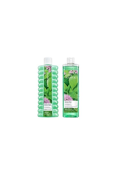 AVON Set Gel de dus Water Mint si Spumant de baie Water Mint 500 ml