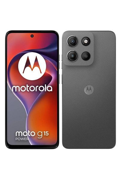 Motorola Moto G15 Power, 8GB RAM, 256GB, Mediatek Helio G81, 50MP Camera, 6000mAh, Grey