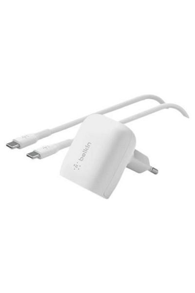 Belkin Incarcator Belkin 745883887699, USB-C, 1m, 20W (Alb)