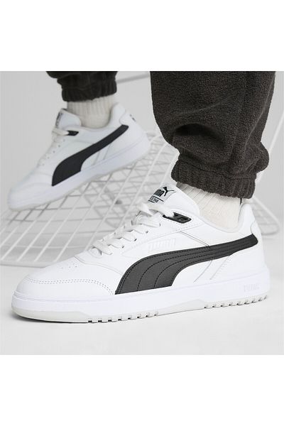 Puma Mens Doublecourt Sneakers - White