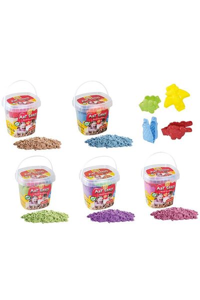 Dede Oyuncak Play Sand Set 5 Colors 500 Gr 03397