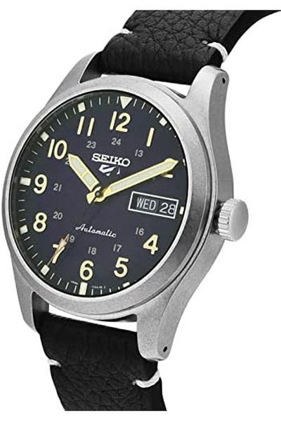 Seiko 5 Sports Day-Date Analog Blue Dial Color Men's Watch - SRPG39K1